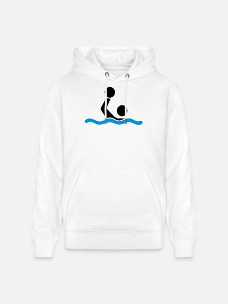 water polo - Stanley/Stella CRUISER Unisex Organic Hoodie - white