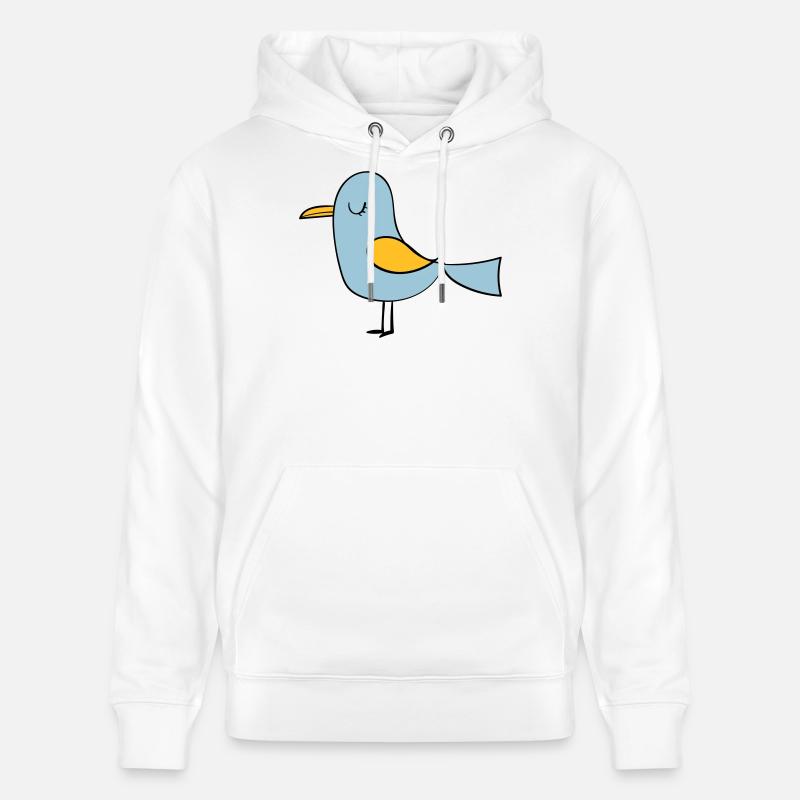 Vogel - Stanley/Stella Unisex Bio-Hoodie CRUISER  - Weiß