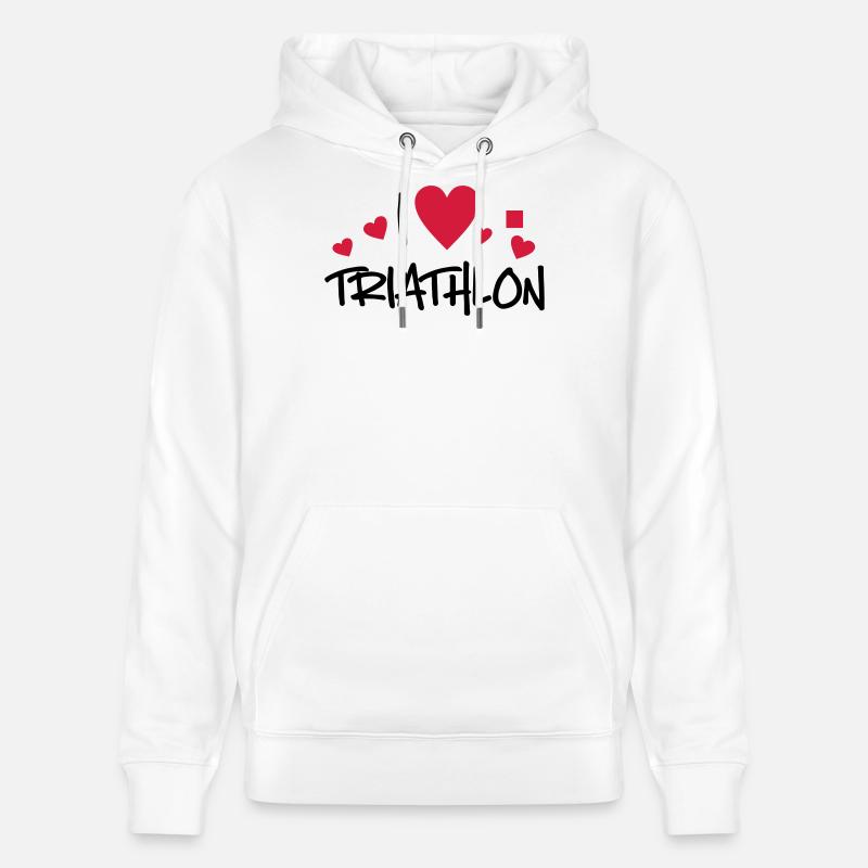 Triathlon - Sweat à capuche bio CRUISER Stanley/Stella Unisexe - blanc