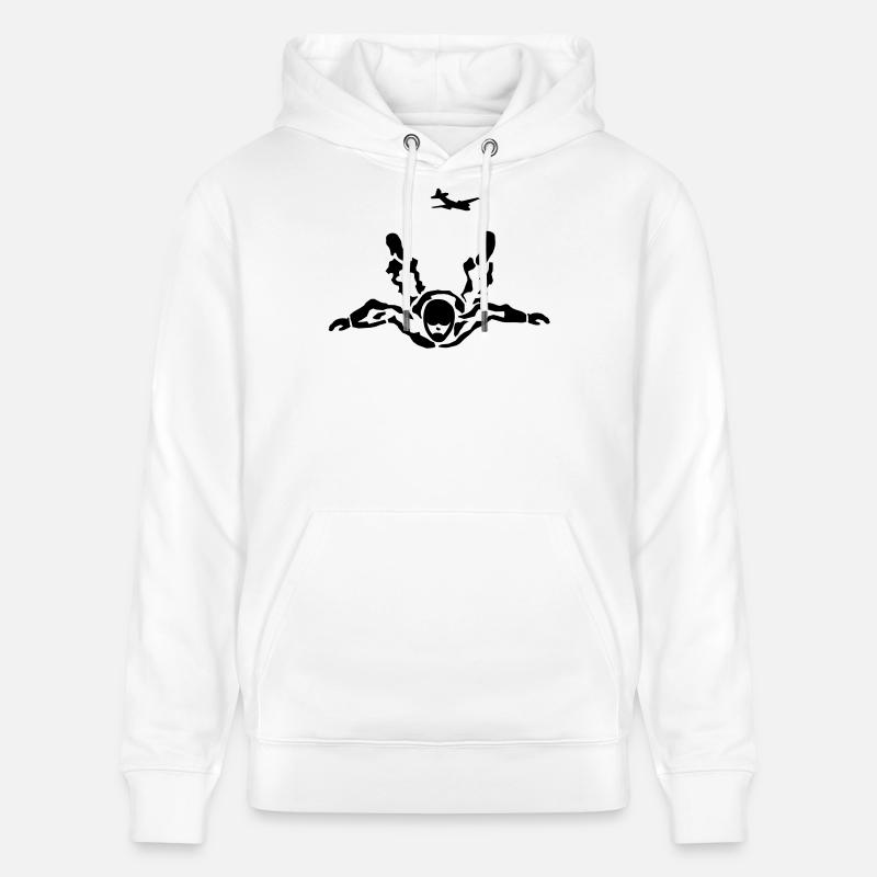 skydiver - Sweat à capuche bio CRUISER Stanley/Stella Unisexe - blanc