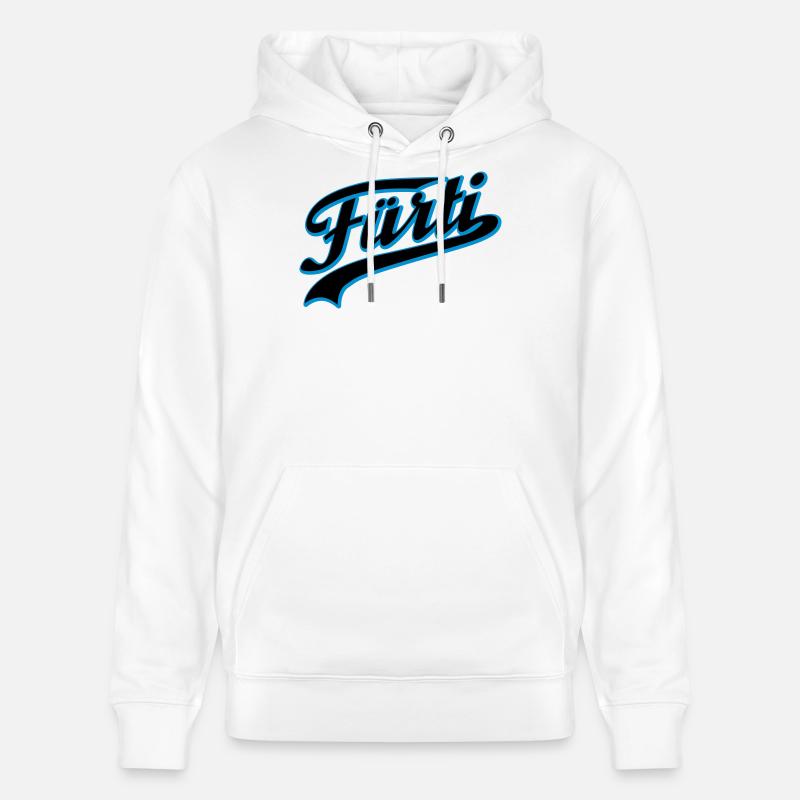 Fürti Schatten - Stanley/Stella Unisex Bio-Hoodie CRUISER  - Weiß