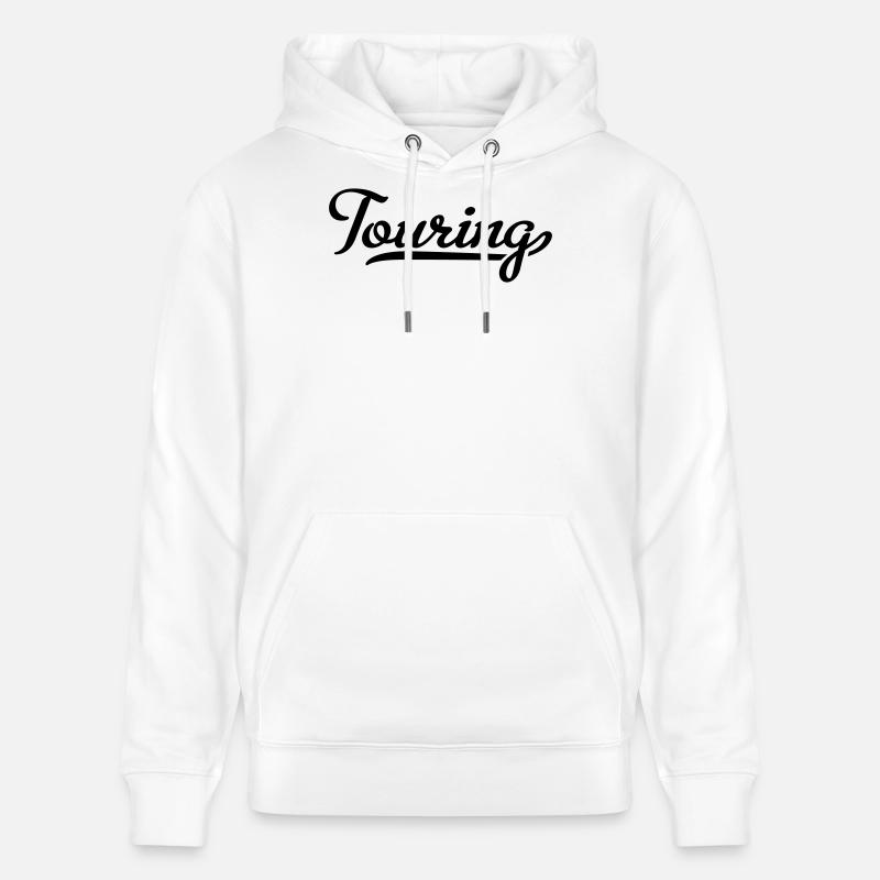 2541614 112658601 Touring - Sweat à capuche bio CRUISER Stanley/Stella Unisexe - blanc