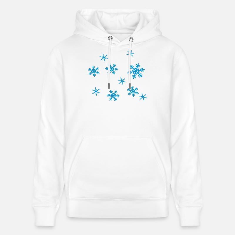 Neige - Sweat à capuche bio CRUISER Stanley/Stella Unisexe - blanc