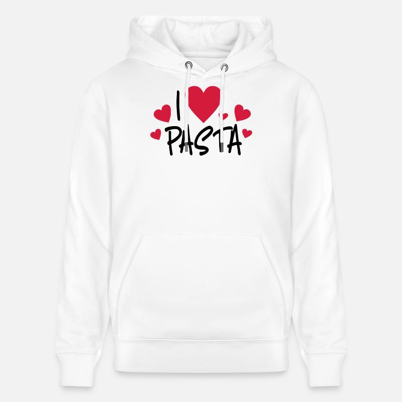 Pasta - Sweat à capuche bio CRUISER Stanley/Stella Unisexe - blanc