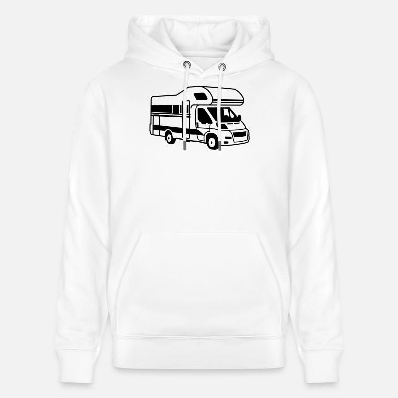 wohnmobil - Sweat à capuche bio CRUISER Stanley/Stella Unisexe - blanc