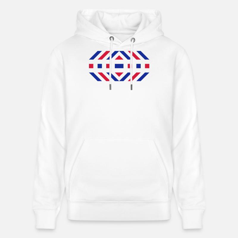 Muster - Stanley/Stella Unisex Bio-Hoodie CRUISER - Weiß