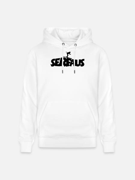 Serfaus Ski - Stanley/Stella CRUISER Unisex Organic Hoodie - white