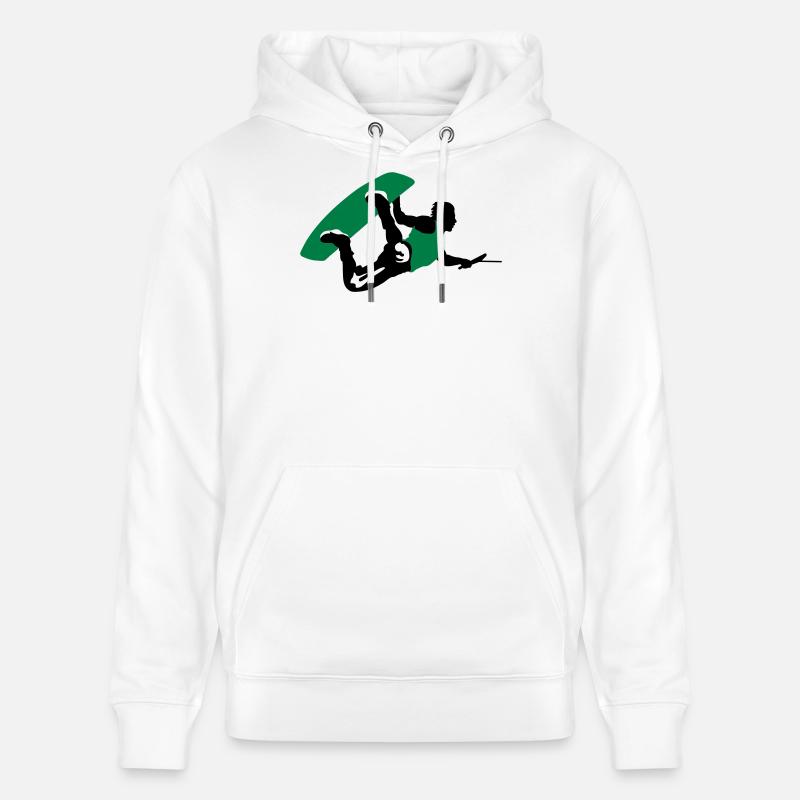 Wakeboarding - Sweat à capuche bio CRUISER Stanley/Stella Unisexe - blanc