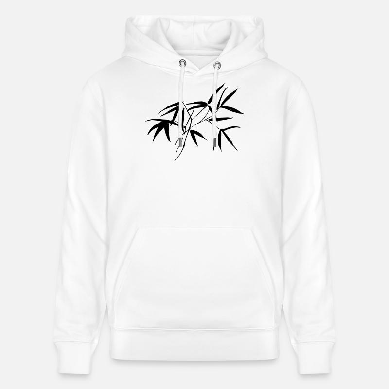 bambou - Sweat à capuche bio CRUISER Stanley/Stella Unisexe - blanc