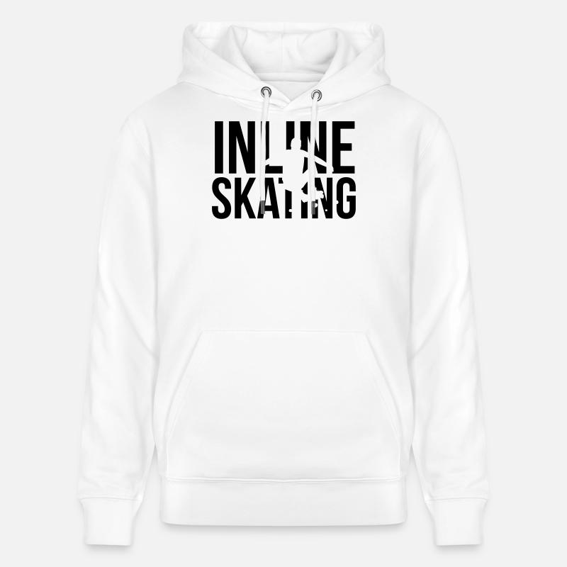 roller - Sweat à capuche bio CRUISER Stanley/Stella Unisexe - blanc