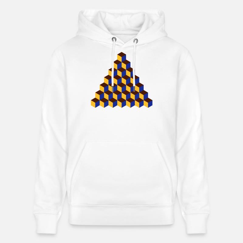 Modèle (7) - Sweat à capuche bio CRUISER Stanley/Stella Unisexe - blanc