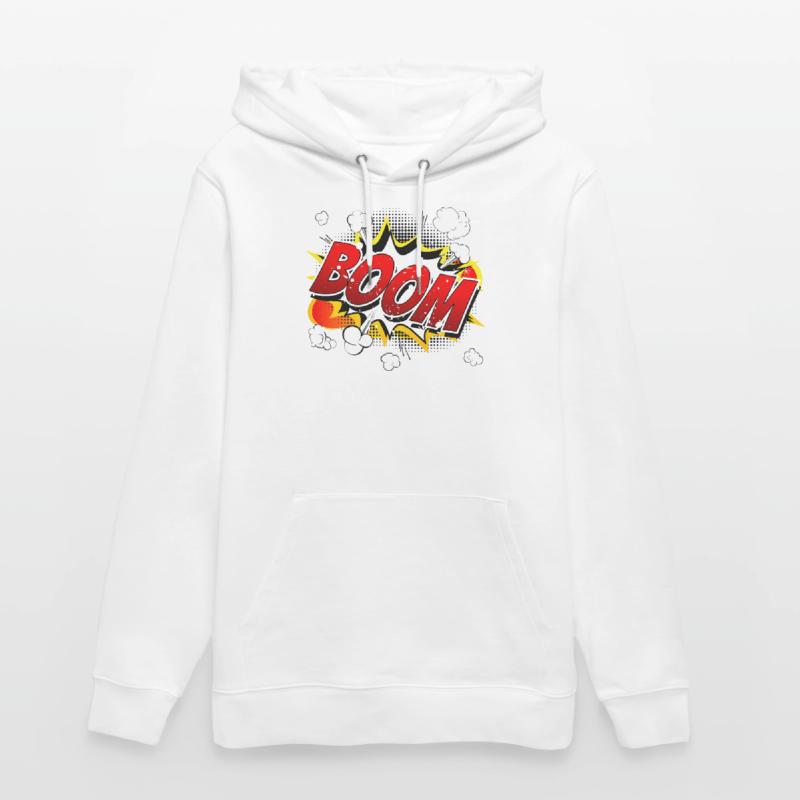 Boom Comic Graphic Stanley/Stella CRUISER Unisex Organic Hoodie
