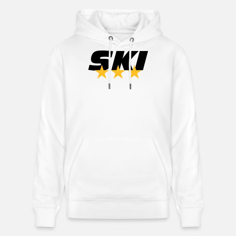 ski - Sweat à capuche bio CRUISER Stanley/Stella Unisexe - blanc