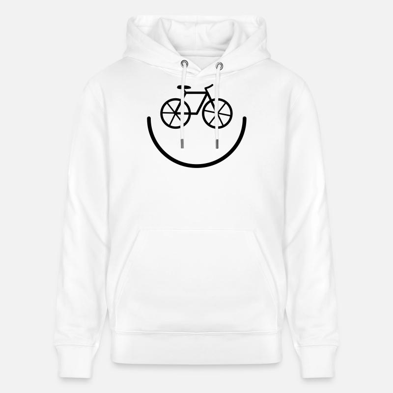vélo - Sweat à capuche bio CRUISER Stanley/Stella Unisexe - blanc