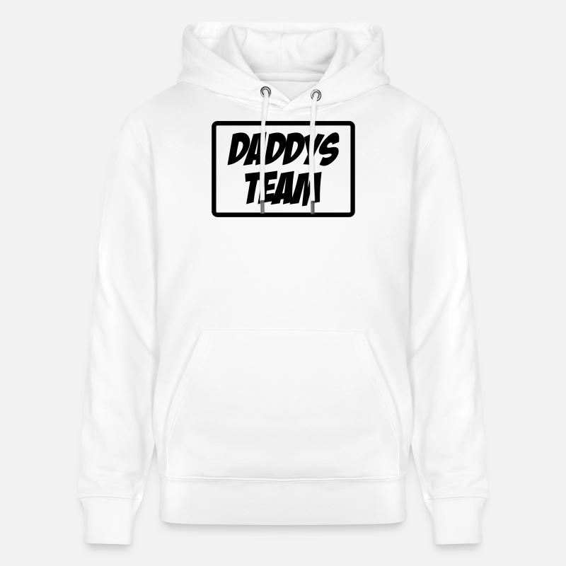 Daddy's Team - Sweat à capuche bio CRUISER Stanley/Stella Unisexe - blanc
