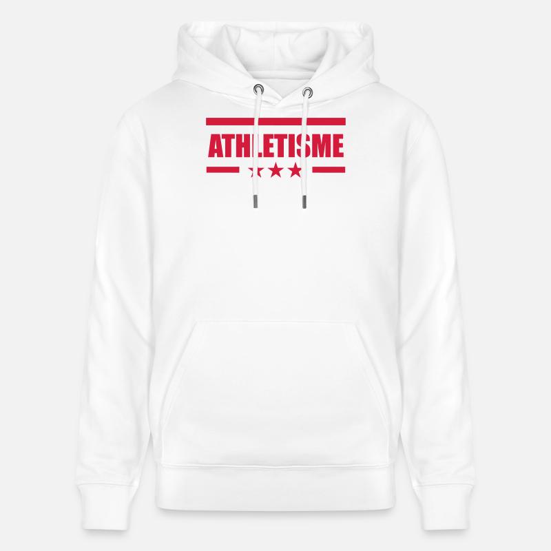 Athlétisme - Sweat à capuche bio CRUISER Stanley/Stella Unisexe - blanc