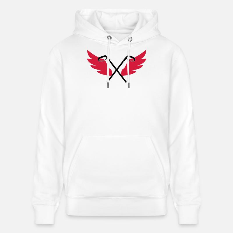 Golf - Sweat à capuche bio CRUISER Stanley/Stella Unisexe - blanc