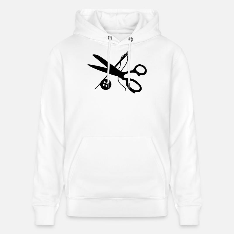 coupeur - Sweat à capuche bio CRUISER Stanley/Stella Unisexe - blanc