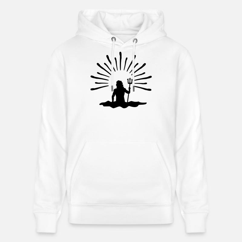 neptun - Sweat à capuche bio CRUISER Stanley/Stella Unisexe - blanc