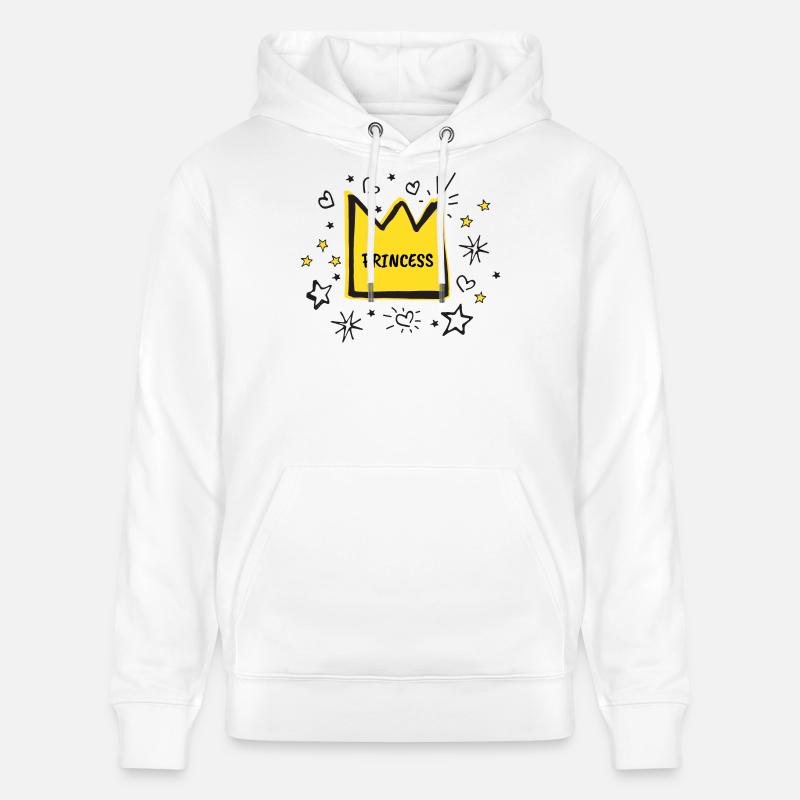 Princesse - Sweat à capuche bio CRUISER Stanley/Stella Unisexe - blanc