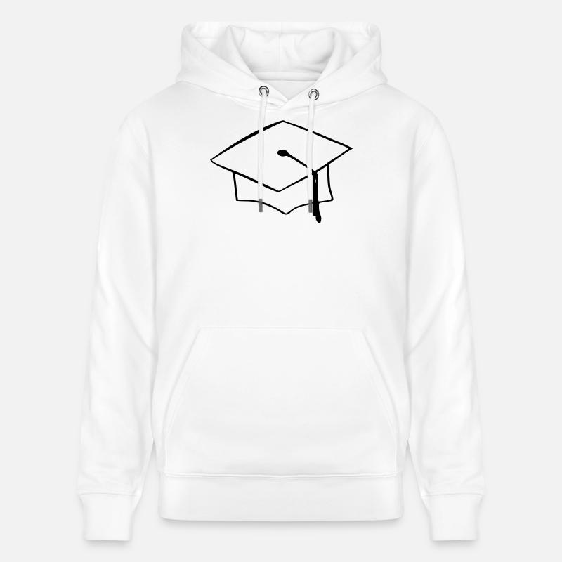 Chapeau de fin d’année - Sweat à capuche bio CRUISER Stanley/Stella Unisexe - blanc