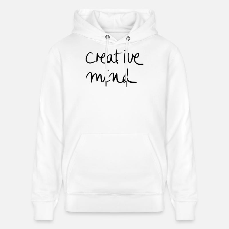 creative mind - Sweat à capuche bio CRUISER Stanley/Stella Unisexe - blanc