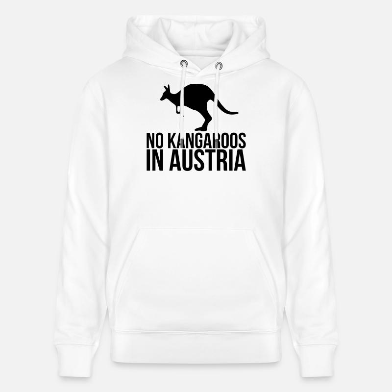 Autriche - Sweat à capuche bio CRUISER Stanley/Stella Unisexe - blanc