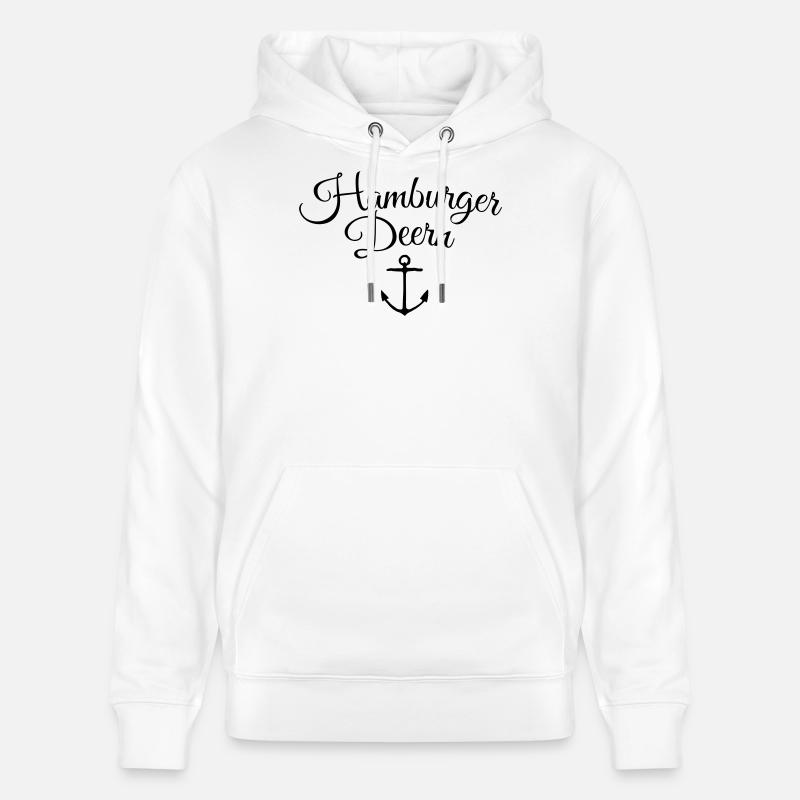 Hamburger Deern Anker Classique - Sweat à capuche bio CRUISER Stanley/Stella Unisexe - blanc