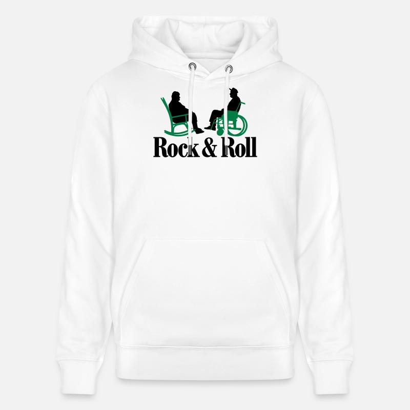 Rock n Roll 2clr New - Sweat à capuche bio CRUISER Stanley/Stella Unisexe - blanc