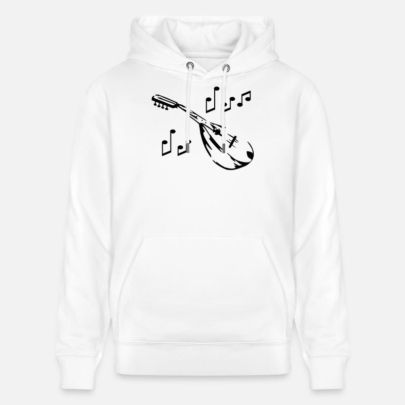 mandoline - Sweat à capuche bio CRUISER Stanley/Stella Unisexe - blanc