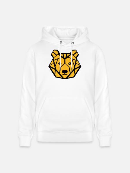 ours - Sweat à capuche bio CRUISER Stanley/Stella Unisexe - blanc
