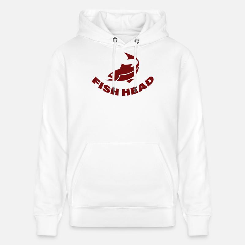 FISH HEAD - Sweat à capuche bio CRUISER Stanley/Stella Unisexe - blanc