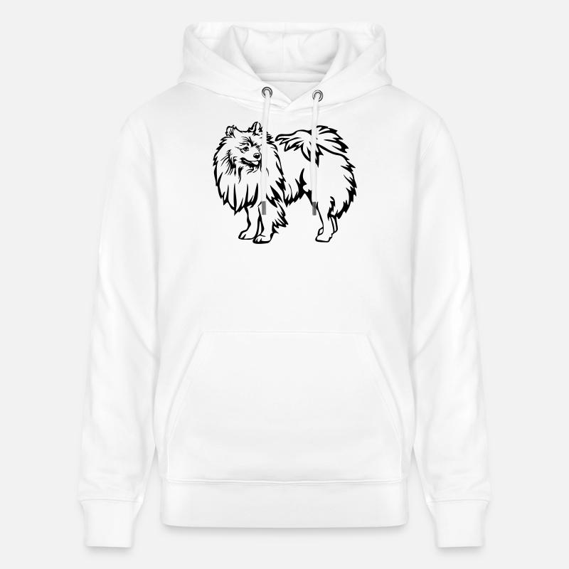 Spitz - Sweat à capuche bio CRUISER Stanley/Stella Unisexe - blanc