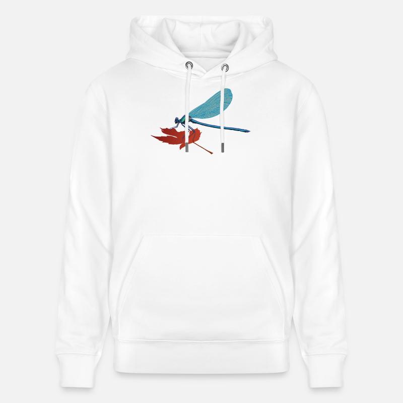 Lilli, la libellule - Sweat à capuche bio CRUISER Stanley/Stella Unisexe - blanc