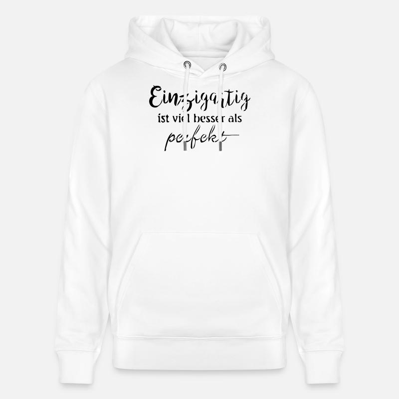 Einzigartig - Stanley/Stella Unisex Bio-Hoodie CRUISER  - Weiß