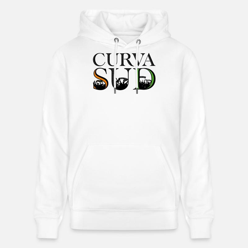 Curva Sud - Sweat à capuche bio CRUISER Stanley/Stella Unisexe - blanc