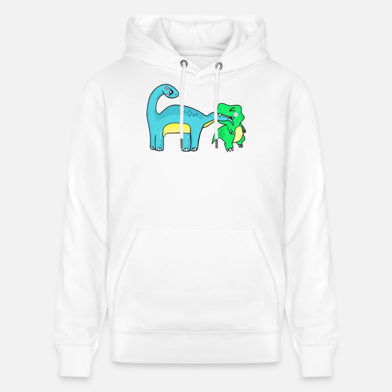 Image de l’espace réservé Dino - Sweat à capuche bio CRUISER Stanley/Stella Unisexe - blanc