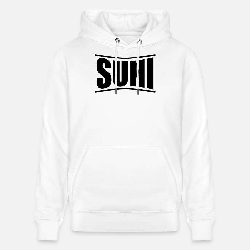 Suni t-shirt Sardaigne idée cadeau - Sweat à capuche bio CRUISER Stanley/Stella Unisexe - blanc