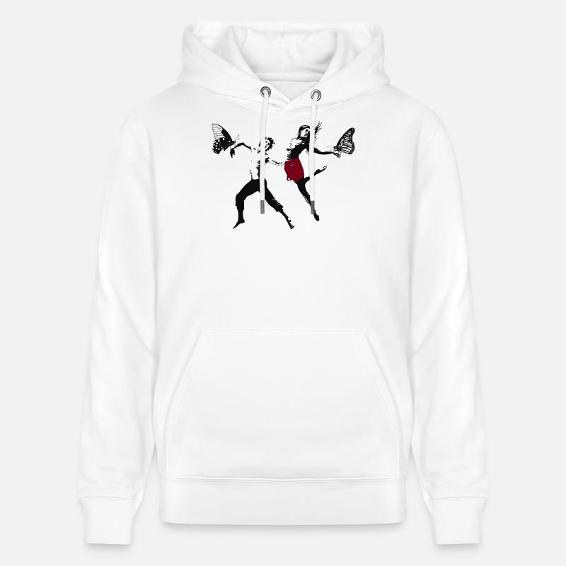 Danse moderne - Sweat à capuche bio CRUISER Stanley/Stella Unisexe - blanc