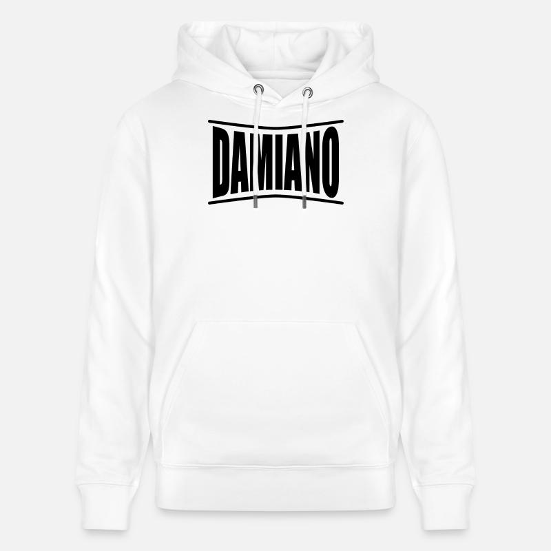 Idée cadeau t-shirt Damiano - Sweat à capuche bio CRUISER Stanley/Stella Unisexe - blanc