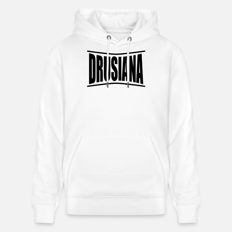 Idée cadeau t-shirt Drusiana - Sweat à capuche bio CRUISER Stanley/Stella Unisexe - blanc