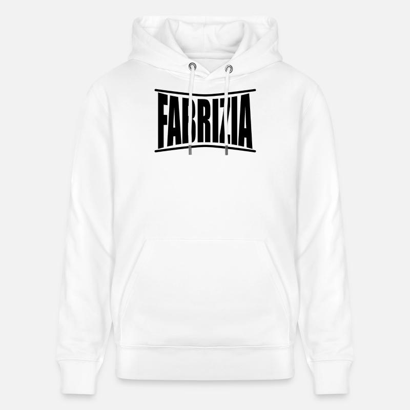 Idée cadeau t-shirt Fabrizia - Sweat à capuche bio CRUISER Stanley/Stella Unisexe - blanc