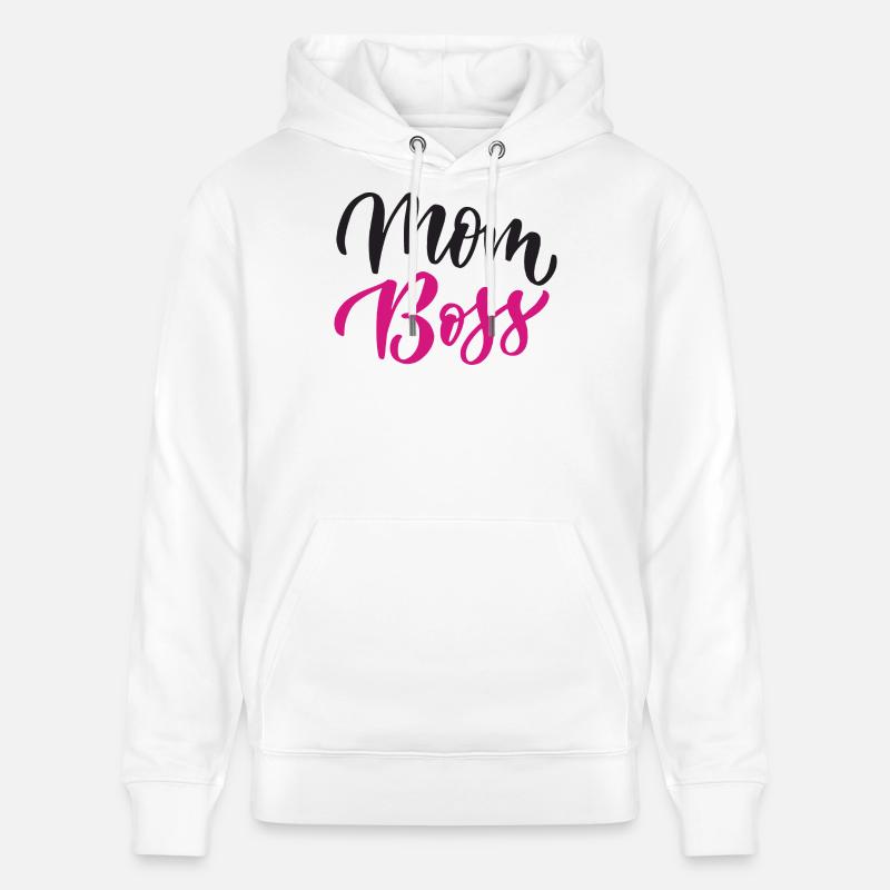 Maman Bos.s - Sweat à capuche bio CRUISER Stanley/Stella Unisexe - blanc