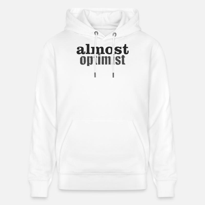 optimiste - Sweat à capuche bio CRUISER Stanley/Stella Unisexe - blanc