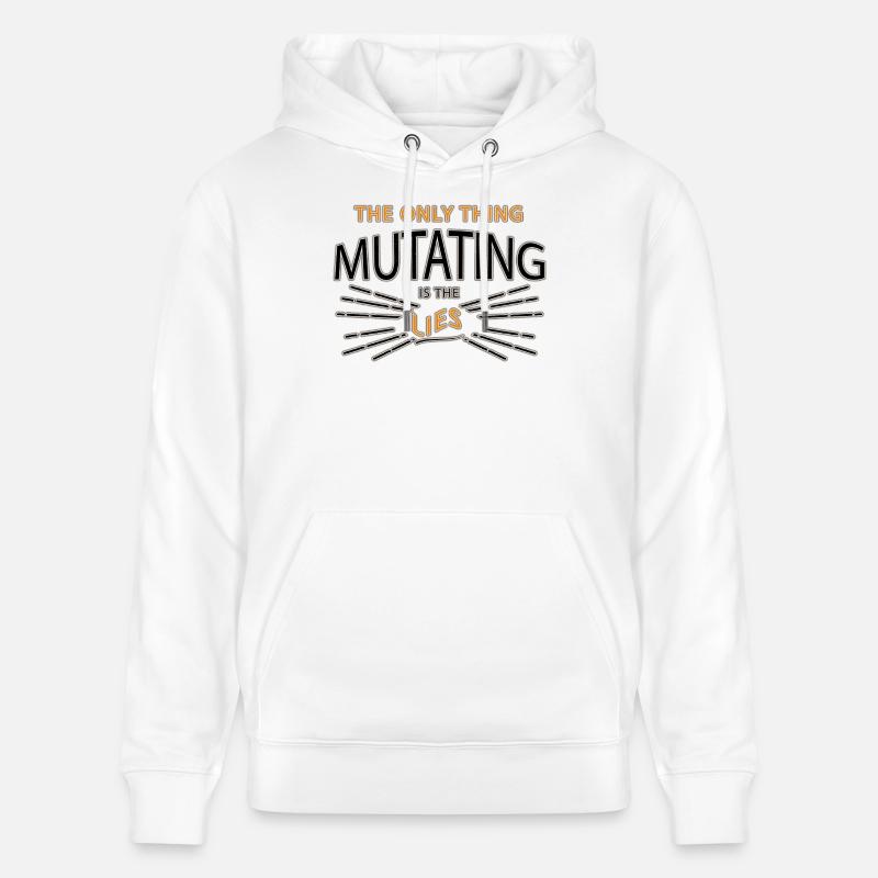 Spruch - Stanley/Stella Unisex Bio-Hoodie CRUISER  - Weiß