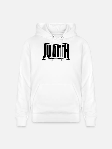 T-Shirt Judith T-Shirt Geschenkidee - Stanley/Stella Unisex Bio-Hoodie CRUISER - Weiß