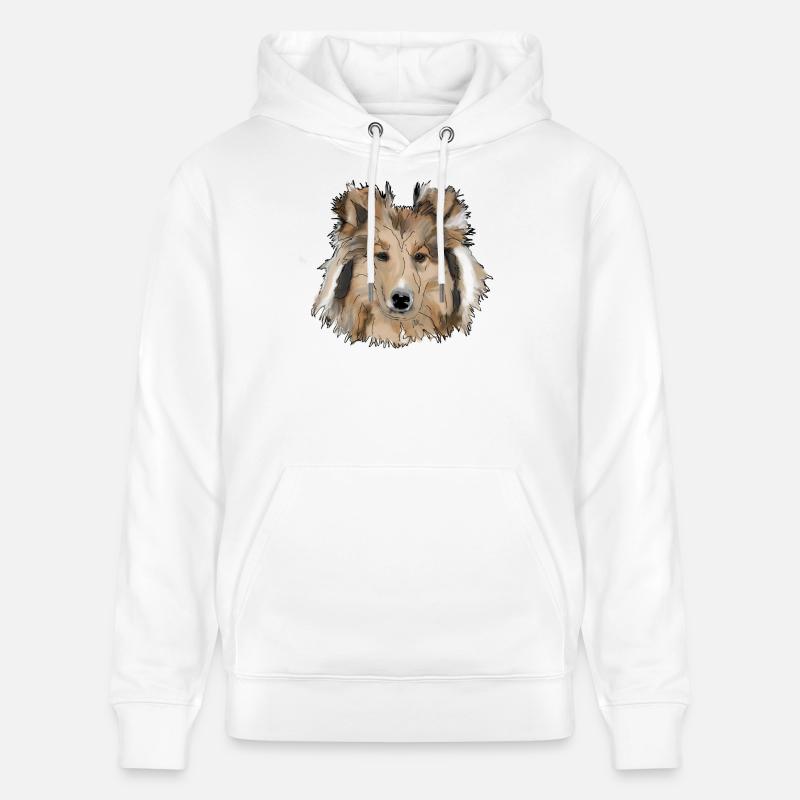 Colley - Sweat à capuche bio CRUISER Stanley/Stella Unisexe - blanc