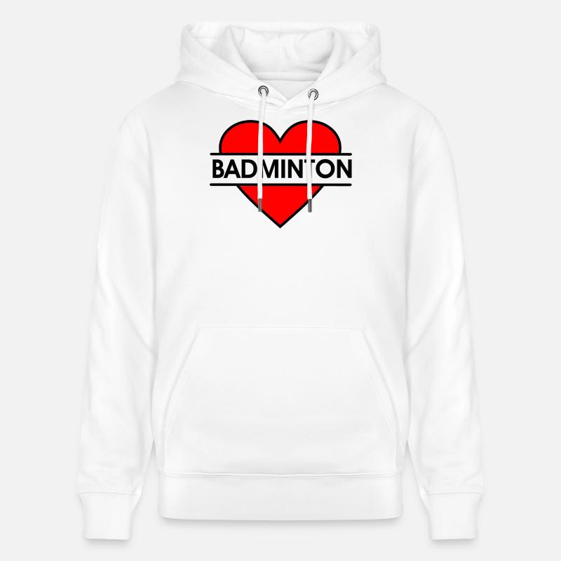 Badminton 35 - Sweat à capuche bio CRUISER Stanley/Stella Unisexe - blanc