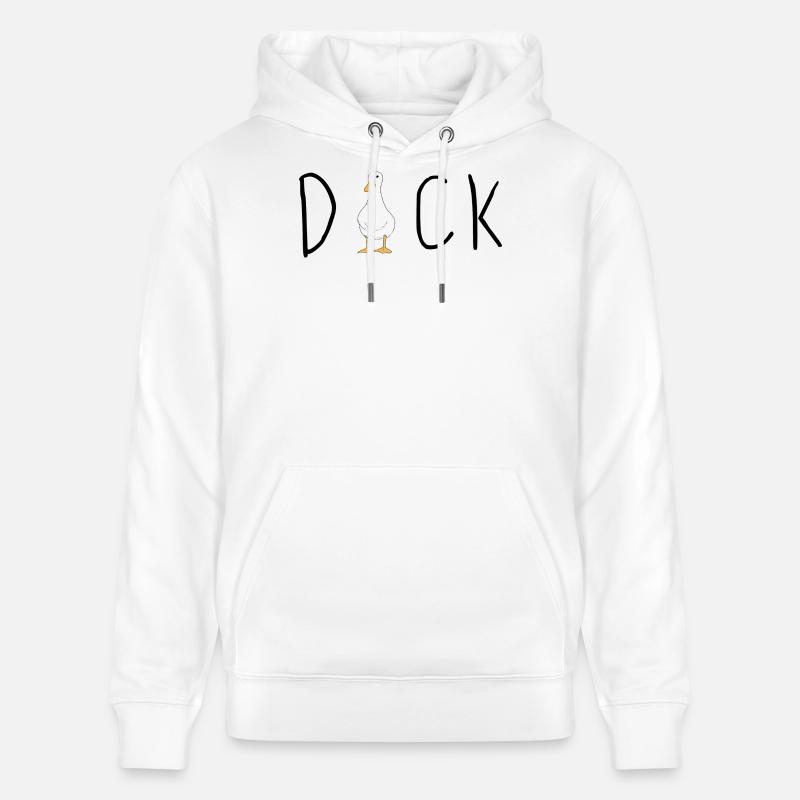 CANARD - Sweat à capuche bio CRUISER Stanley/Stella Unisexe - blanc