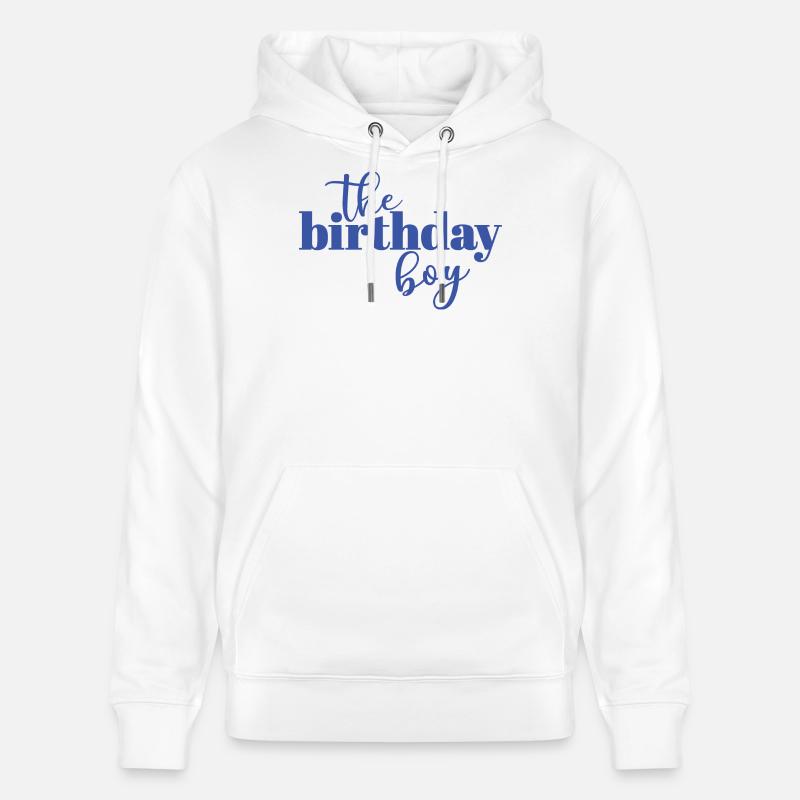 Le garçon d’anniversaire - Sweat à capuche bio CRUISER Stanley/Stella Unisexe - blanc